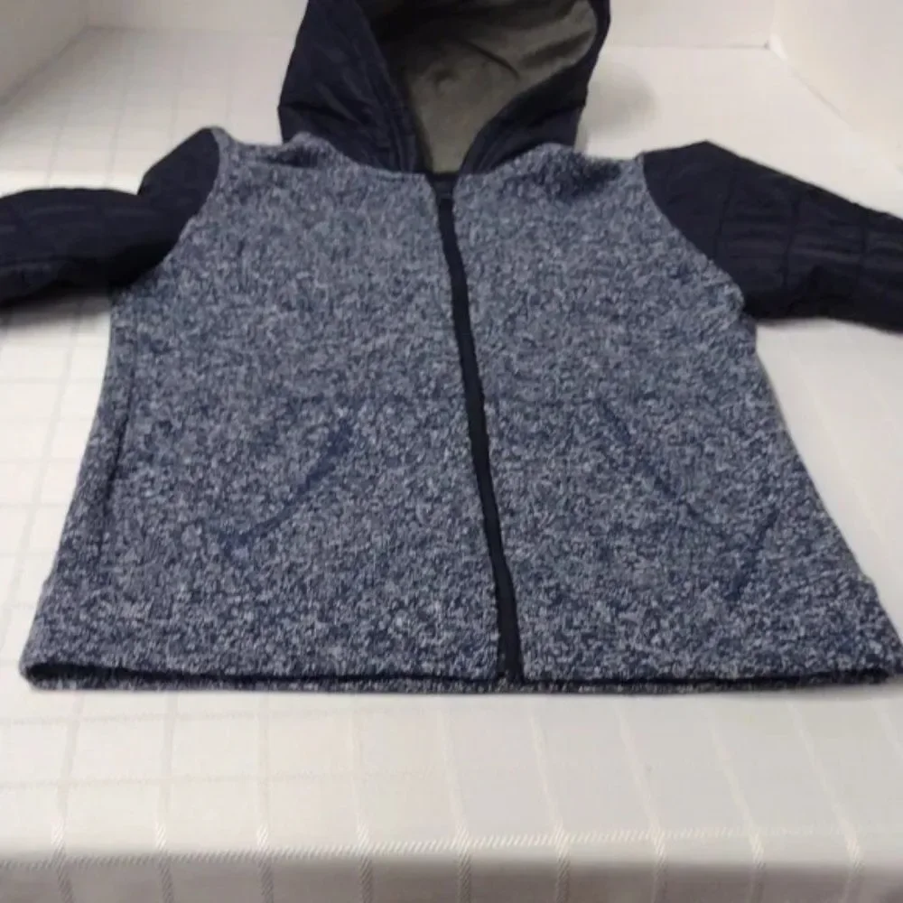 Boys Old Navy Blue/Gray/White Size Large (10-12) Light Jacket!